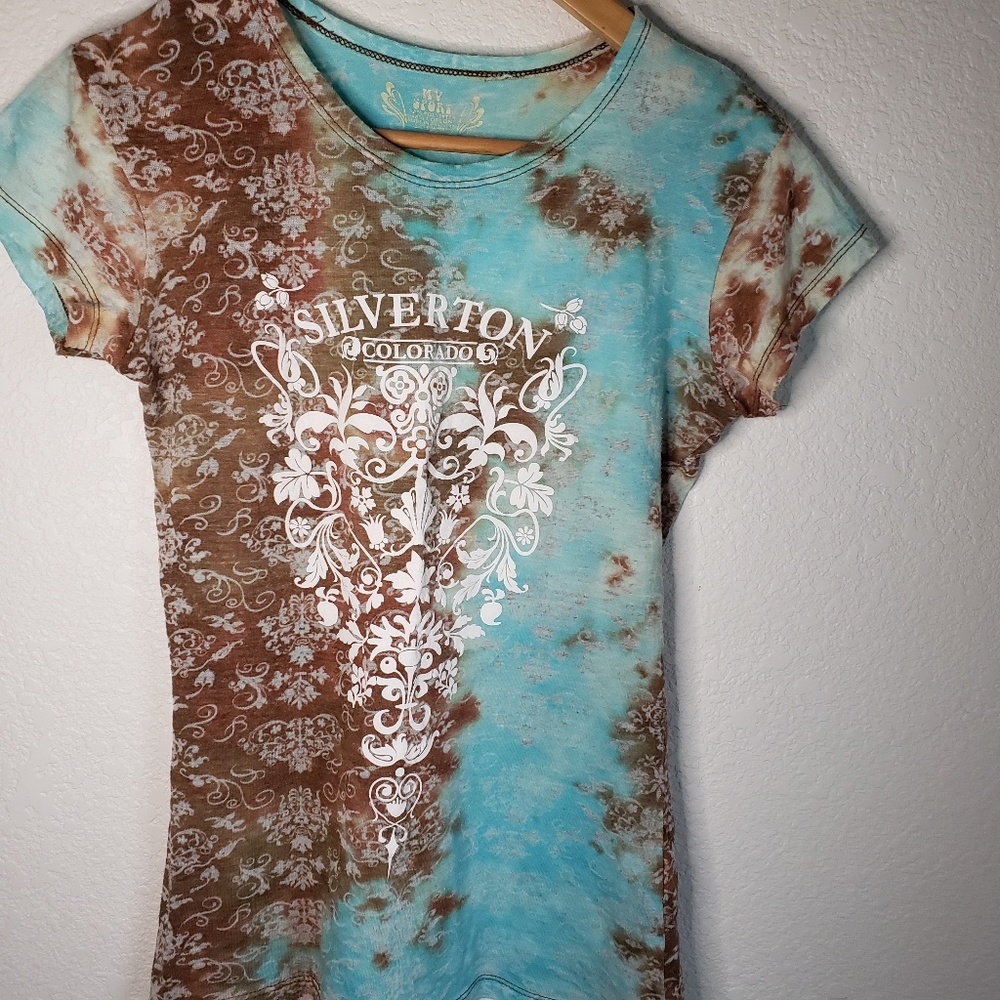 Silverton Colorado Souvenir Tee size S